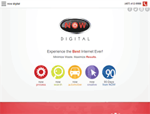 Tablet Screenshot of nowdigital.com